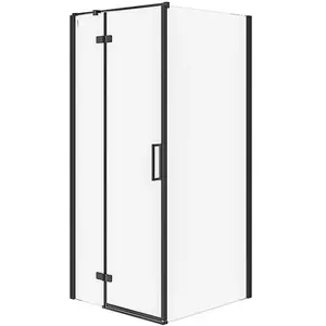 Sprchový kout Jota 90x90x195 ľavý černá