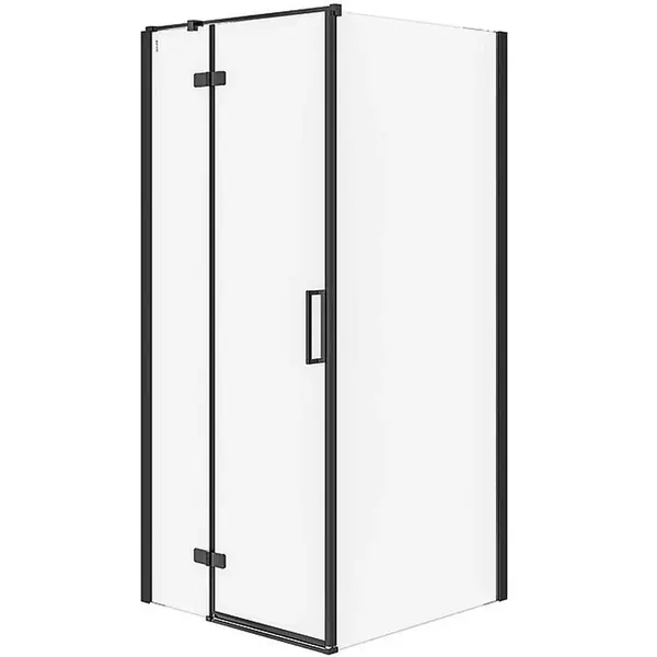 Sprchový kout Jota 90x90x195 ľavý černá