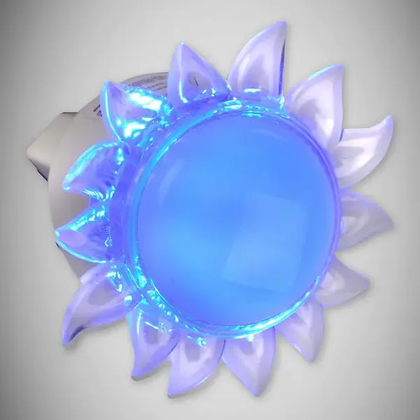 Nočné svetlo Slnko HL991L 0,4W modré