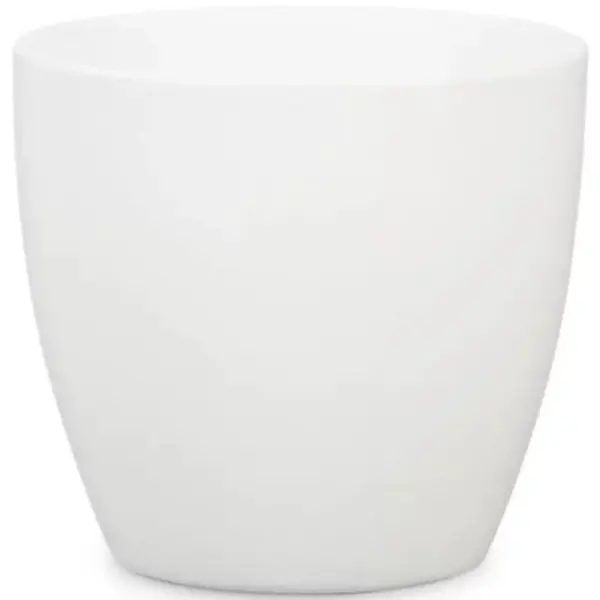 Keramický obal na kvetináč Scheurich 920, ø22cm, biela