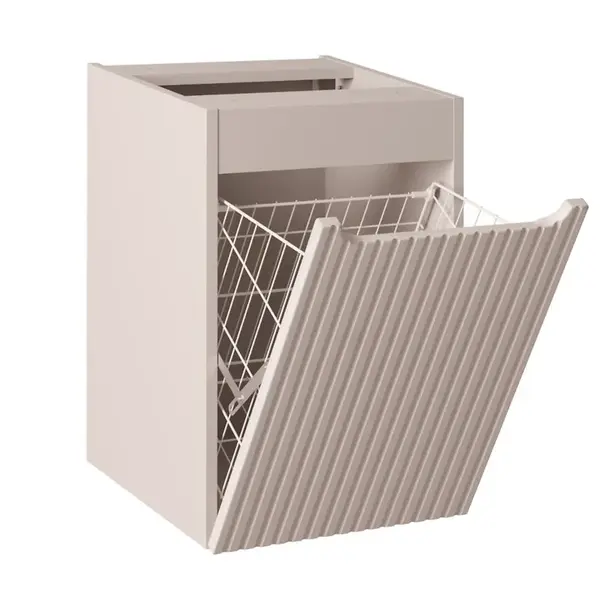 Skrinka do kúpeľne Nova 40 s košíkom kašmír