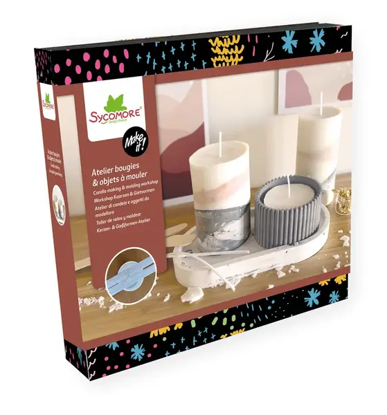 Make it! – výroba sviečok a svietnikov