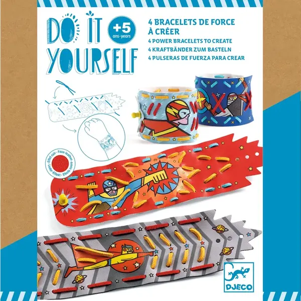 Vyrob si sám - náramky so superhrdinami