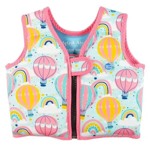 Detská plávacia vesta Go Splash - Over the Rainbow L (4 – 6 rokov)