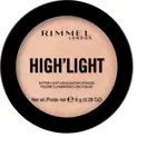 Rimmel Rozjasňovač High`light (Buttery Soft Highlighting Powder) 8 g 002 Candlelit