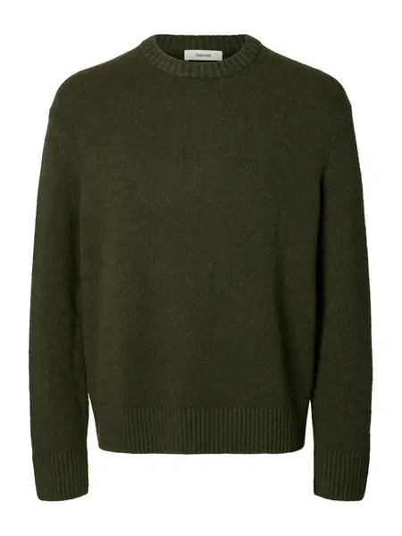 SELECTED Sveter 'SLHALEX'  jedľová