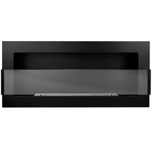 Biokrb 900x400 černá strukturální se sklem