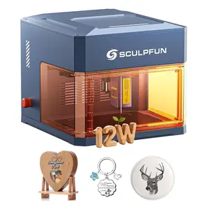 SCULPFUN iCube Ultra 12W Desktop Laser Engraver