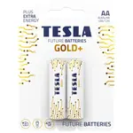Baterie Tesla AA LR06 Gold+ 2 ks