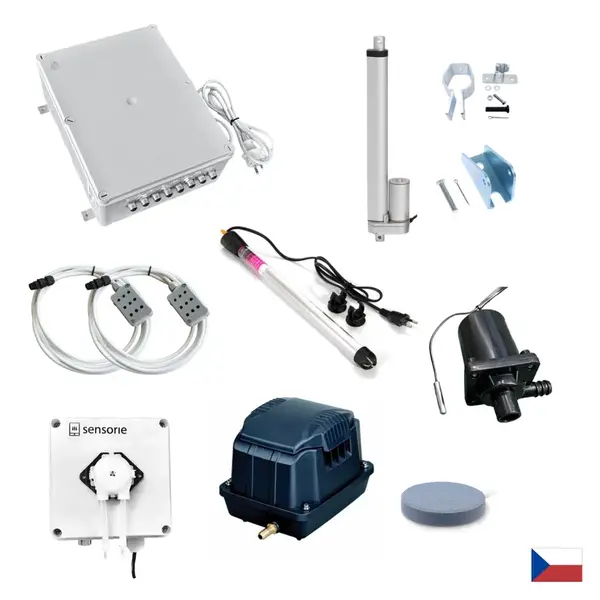 Chytrá výbava do skleníku Sensorie - Hydroponie SE4