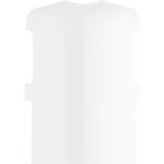 Rohová spojka vnější Esquero 601 bílá 2ks