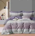 Bavlnené obliečky CALMIRA sivo-fialové Rozmer obliečky: 70 x 90 cm | 140 x 200 cm