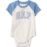 GAP LOGO Dětské body, bílá, velikost