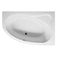Asymetrická vaňa Riho Aryl 153x100 cm akrylát ľavá B022001005