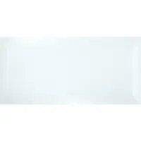 Obklad Ribesalbes Chic Colors blanco bisel 10x20 cm lesk CHICC1346