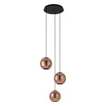 Závesné osvetlenie Eglo CORDOBA čierna 390094