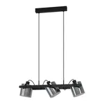 Závesné osvetlenie Eglo HORNWOOD 2 čierna 43606