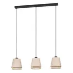 Závesné osvetlenie Eglo TABLEY čierna 43976