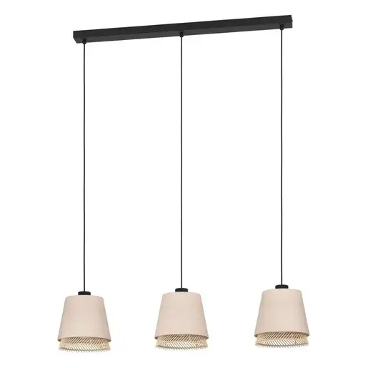 Závesné osvetlenie Eglo TABLEY čierna 43976