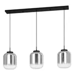 Závesné osvetlenie Eglo BULCIAGO čierna 390104