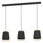 Závesné osvetlenie Eglo CAMALOZA čierna 390186