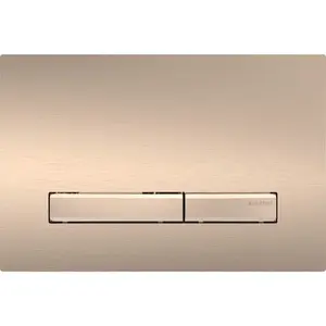 Geberit Sigma50 ovládacie tlačidlo mosadz červené pozlátené 115.670.QB.2