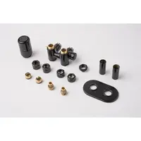 P.M.H. Nura termostatický ventil kombinovaný 6x7 cm čierná NUR-L-B