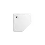 Kaldewei Cornezza sprchová vanička štvrťkruhová 100x100 cm smaltovaná oceľ alpská biela 459348043001 KW6732PE