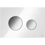 Tece Loop ovládacie tlačidlo sklo v bielej farbe 9240660 9.240.660