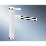 Blanco Linee - S drezová batéria s vyťahovacou sprškou biela/chróm 518441