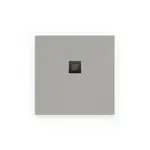 Sprchová vanička štvorcová SAT Alek 80x80 cm liaty mramor šedá SATALEK80QS