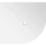 Polysan Flexia sprchová vanička štvrťkruhová 100x90 cm liaty mramor 91321