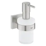 GROHE Start Cube Accessories dávkovač mydla s držiakom supersteel 41098DC0
