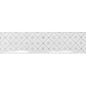 Obklad Ribesalbes Ocean white 7,5x30 cm lesk OCEAN2717