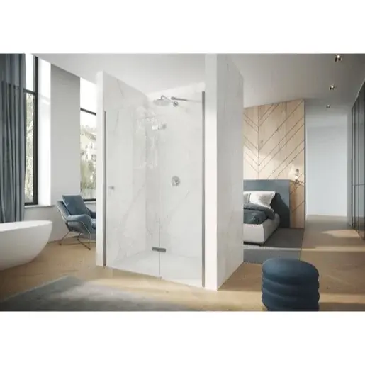 Krídlové dvere Hüppe s pev. segm. Design Pure 8P0702.123.322