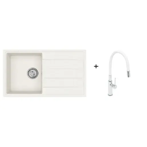 Drez SAT biela SETSATSINK6