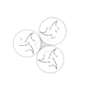 Trio Groovy led stropné osvetlenie biela 642110331 TR642110331