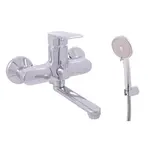 Vaňová batéria RAV Slezák COLORADO so sprchovacím setom 150 mm chróm CO151.5/1