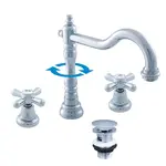 RAV SLEZÁK Morava umývadlová batéria s clic-clacom chróm MK132.0