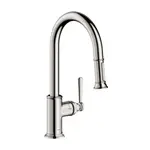 Hansgrohe Axor Montreux drezová batéria s vyťahovacou sprškou vzhľad nerezu 16581800