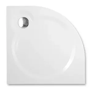 Roth Tahiti-M sprchová vanička štvrťkruhová 90x90 cm liaty mramor 8000065