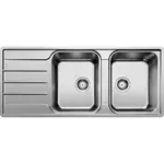 Sink Blanco Lemis 8 S-IF brushed stainless steel, without eccentric