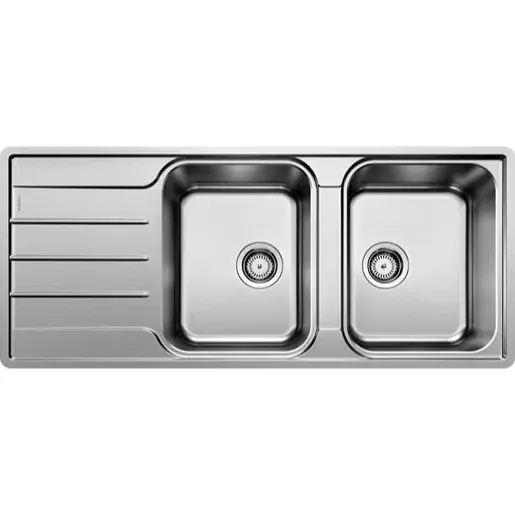 Sink Blanco Lemis 8 S-IF brushed stainless steel, without eccentric