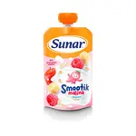 SUNAR Smootík malina jogurt a ovsené vločky 12m+ 120 g