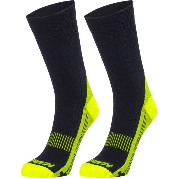 HAVEN STRUCTURE LONG Ponožky, černá, velikost