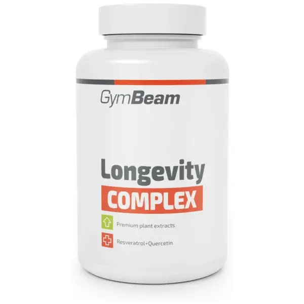 GymBeam LONGEVITY COMPLEX - 90 CAPS Doplněk stravy pro dlouhověkost, , velikost
