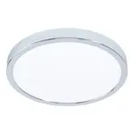 EGLO Vstavané LED svietidlo Fueva 5 chróm/biele priemer 28,5 cm, 20 W, IP44