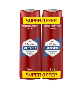 Old Spice Whitewater Pánský sprchový gel a šampon 2x400 ml