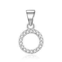 MOISS Minimalistický strieborný prívesok P0001229