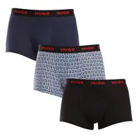 HUGO 3PACK pánské boxerky vícebarevné (50517894 975) L